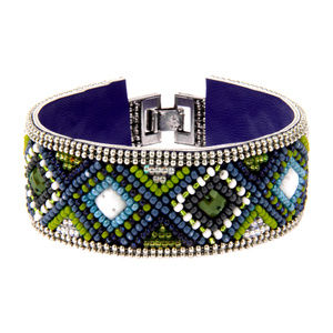 Soan Diamond Bracelet in Crew Blue
